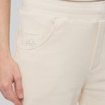 Le Jyns beige coton, pantalon unisexe coupe droite en coton biologique – vue 6