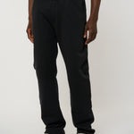 Le Jyns bleu nuit, pantalon unisexe coupe droite en coton biologique – vue 2