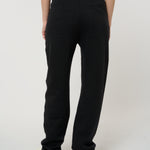 Le Jyns bleu nuit, pantalon unisexe coupe droite en coton biologique – vue 3