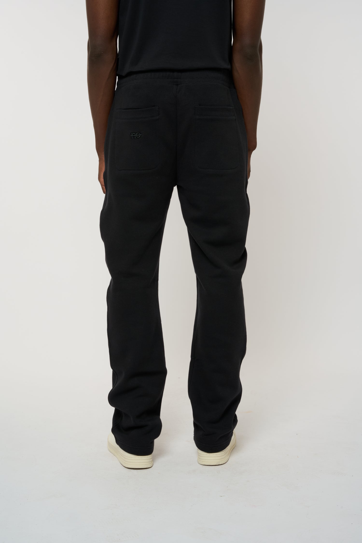 Le Jyns bleu nuit, pantalon unisexe coupe droite en coton biologique – vue 4