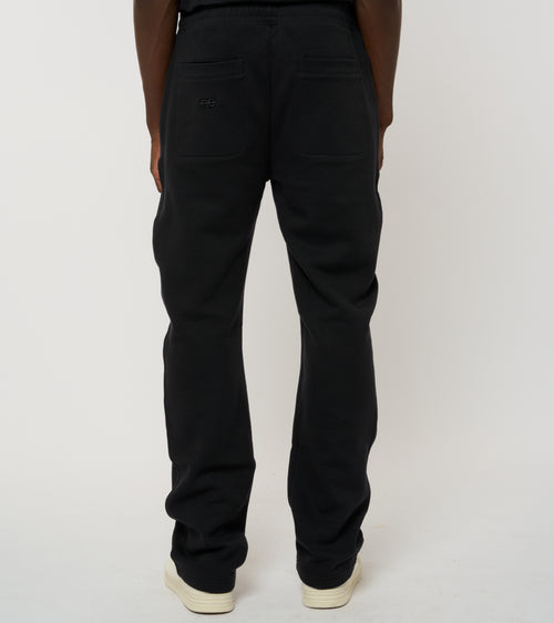 Le Jyns bleu nuit, pantalon unisexe coupe droite en coton biologique – vue 4
