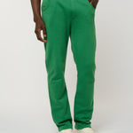 Le Jyns vert émeraude, pantalon unisexe coupe droite en coton biologique – vue 2