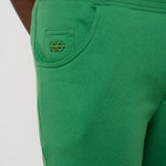 Le Jyns vert émeraude, pantalon unisexe coupe droite en coton biologique – vue 6