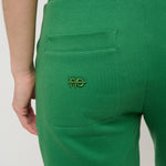 Le Jyns vert émeraude, pantalon unisexe coupe droite en coton biologique – vue 7