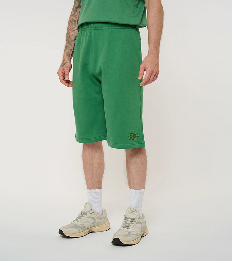 Le longgy - short unisexe coloris vert émeraude - nogender