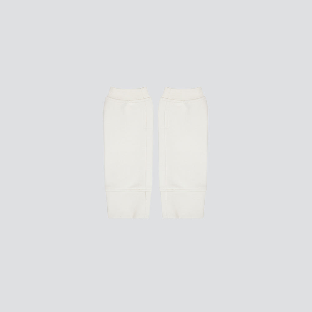 Les Mitty beige coton, mitaines unisexes en coton biologique – vue 5