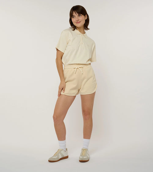 Le shorty - beige coton