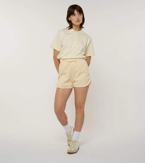 Le shorty - beige coton