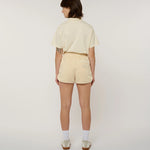 Le shorty - beige coton