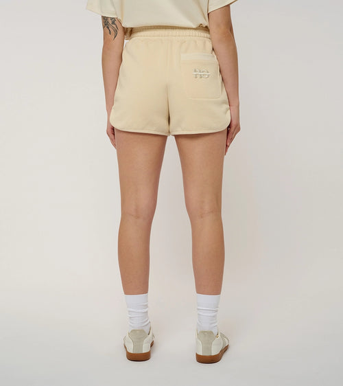 Le shorty - beige coton