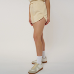 Le shorty - beige coton