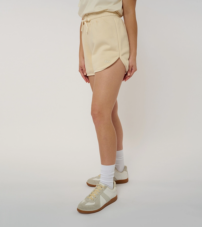 Le shorty - beige coton