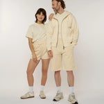 Le shorty - beige coton