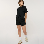 Shorty + T-shirt W - bleu nuit