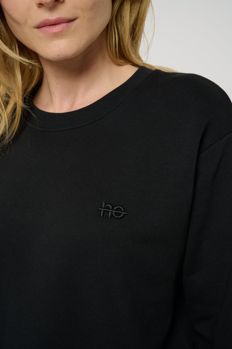 Le sweaty - sweatshirt unisexe coloris bleu nuit - nogender