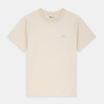 Le ty-shirt O - beige coton