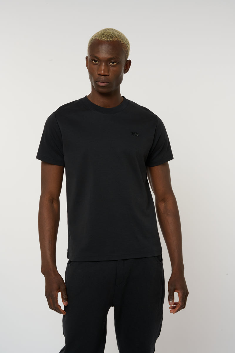 Le ty-shirt o - t-shirt unisexe coloris bleu nuit - nogender