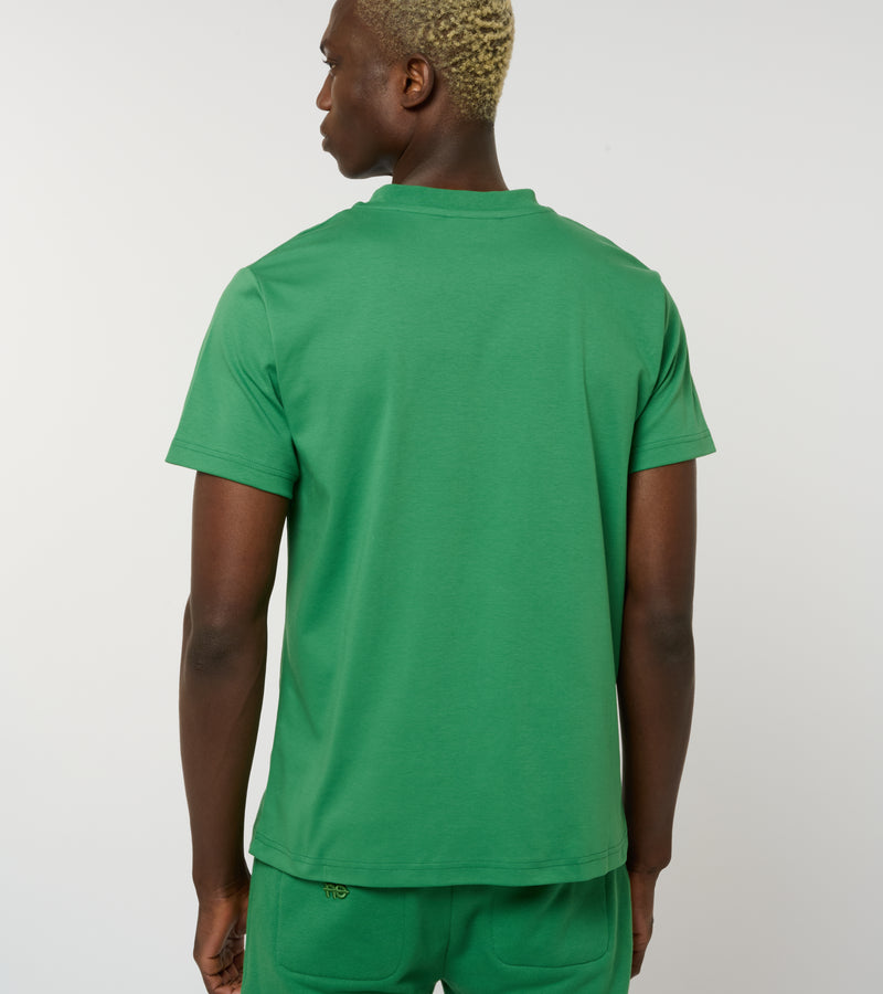 Le ty-shirt O - vert émeraude