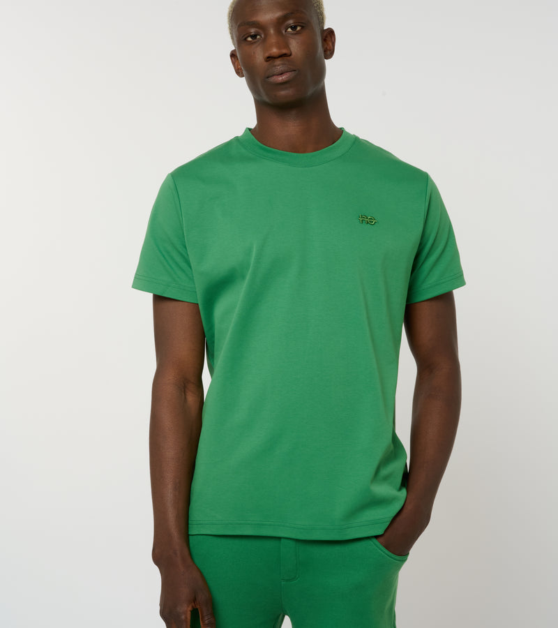 Le ty-shirt O - vert émeraude