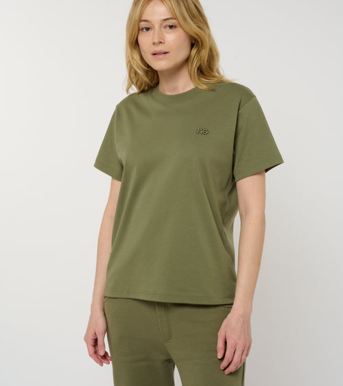 Le ty-shirt O - vert kaki