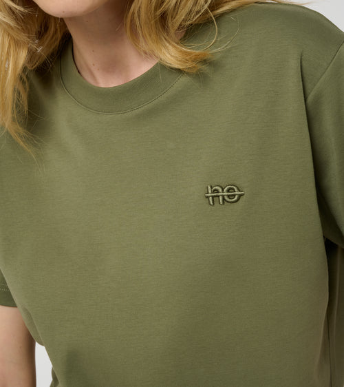Le ty-shirt O - vert kaki