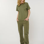 Le ty-shirt O - vert kaki