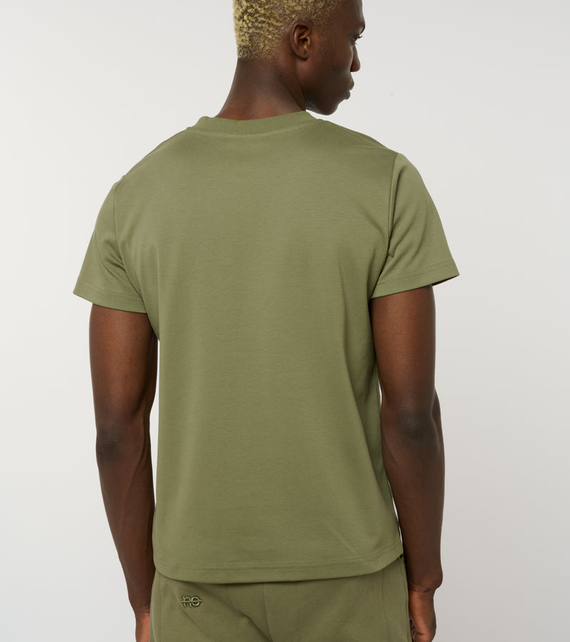 Le ty-shirt O - vert kaki