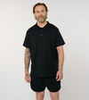 Le ty-shirt w - polo unisexe coloris bleu nuit - nogender