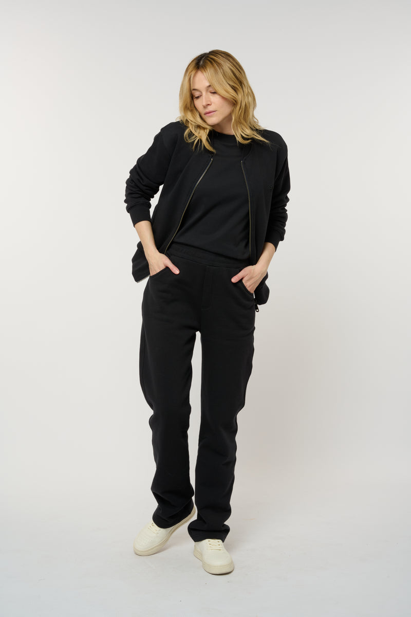 La teddy - veste unisexe coloris bleu nuit - nogender