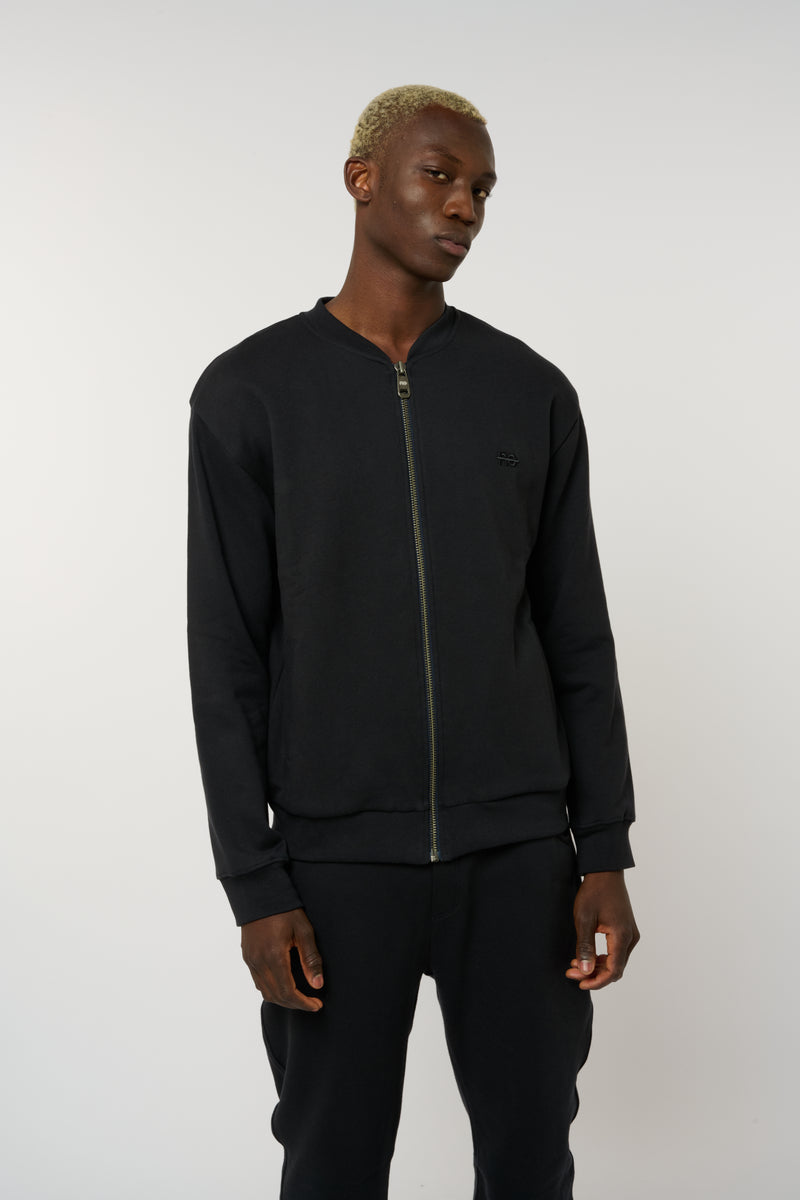 La teddy - veste unisexe coloris bleu nuit - nogender