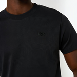 Le Ty-shirt O bleu nuit, T-shirt unisexe col rond en coton biologique – vue 5