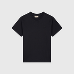 Le Ty-shirt O bleu nuit, T-shirt unisexe col rond en coton biologique – vue 6