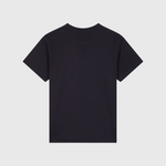 Le Ty-shirt O bleu nuit, T-shirt unisexe col rond en coton biologique – vue 7