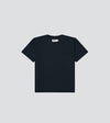 Le Ty-shirt O enfant bleu nuit, T-shirt enfant col rond en coton biologique – vue 1