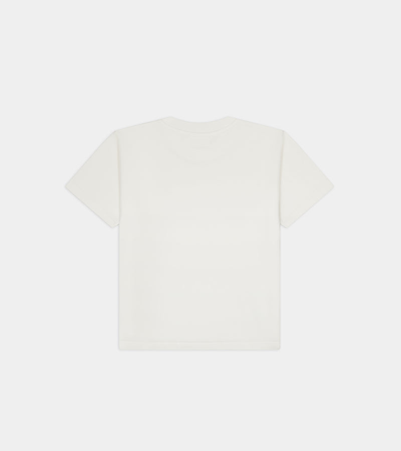 Le ty-shirt O enfant - beige coton