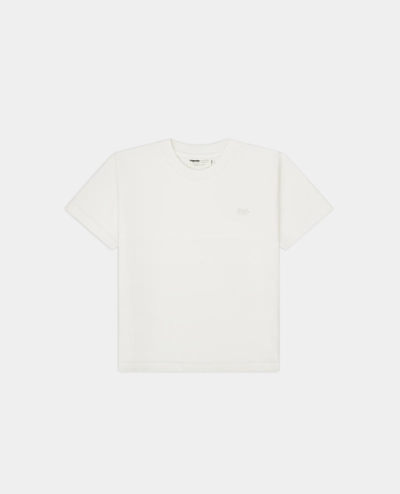 Le ty-shirt o enfant - t-shirt enfant coloris beige coton - nogender