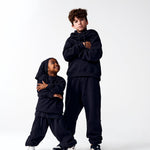 sweat et jogging enfant bleu matchy parent