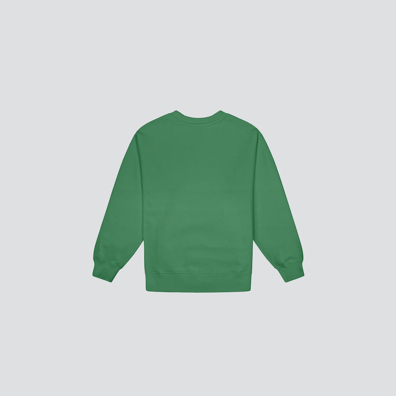 sweat enfant vert émeraude