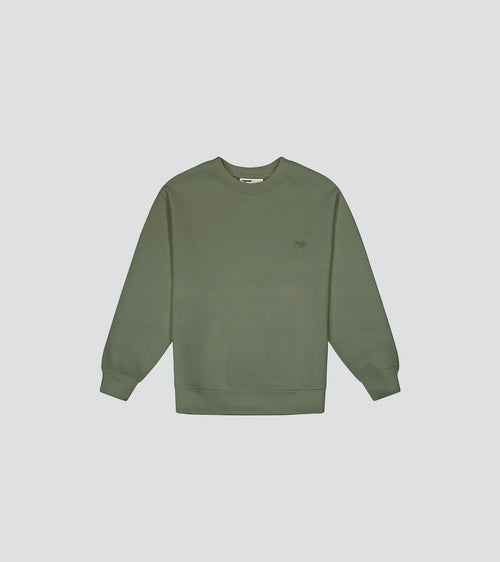 sweat enfant vert kaki