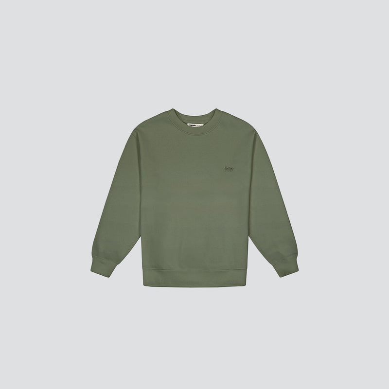 sweat enfant vert kaki