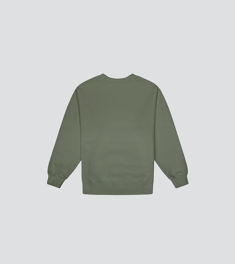 sweat enfant vert kaki