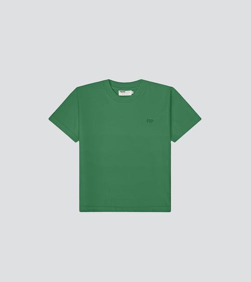 t-shirt enfant vert emeraude