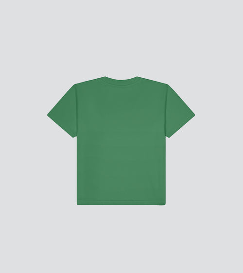 t-shirt enfant vert emeraude