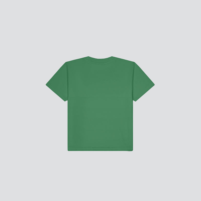 t-shirt enfant vert emeraude