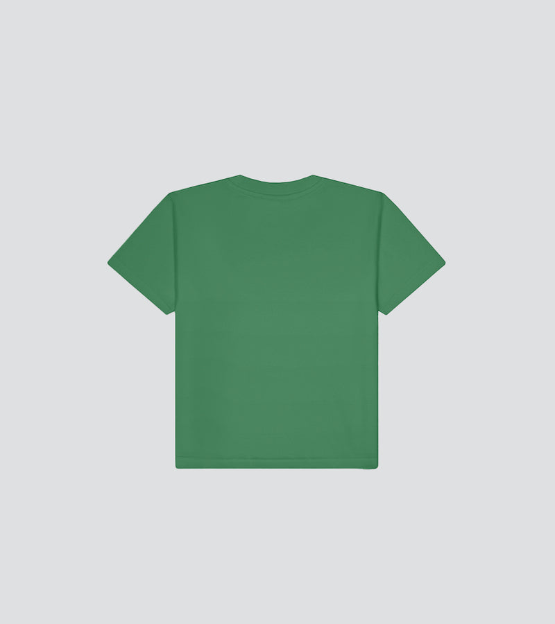 t-shirt enfant vert emeraude