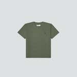 t-shirt enfant vert kaki matchy parent