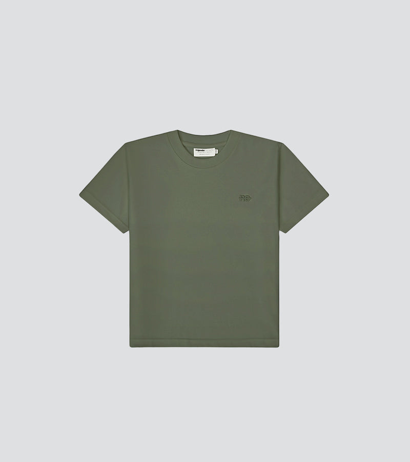 t-shirt enfant vert kaki matchy parent