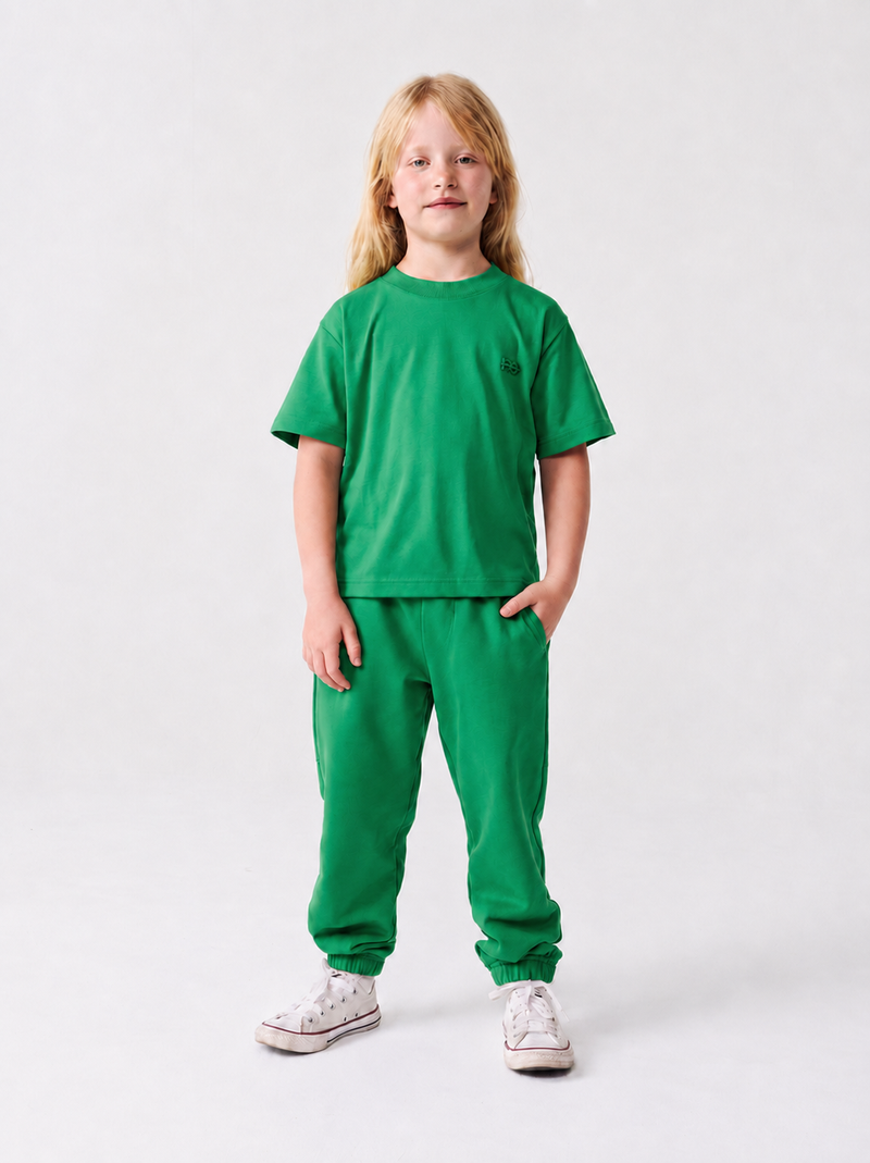 Le ty-shirt O enfant - vert émeraude