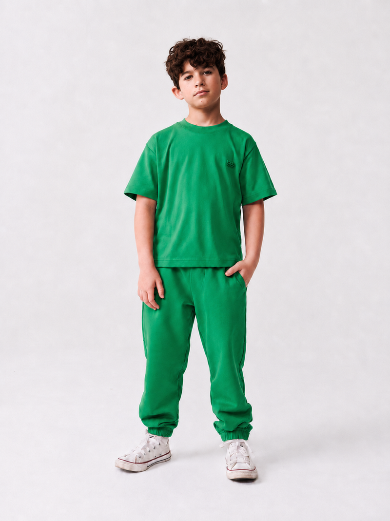 Le ty-shirt O enfant - vert émeraude