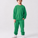 Sweaty + Flowy enfant - vert émeraude